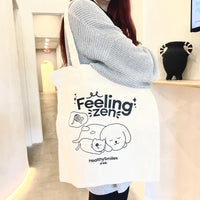 HealthySmiles "Feeling Zen" Tote Bag