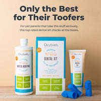 Oxyfresh Pet Dental Kit - Small (Travel Size) & Large