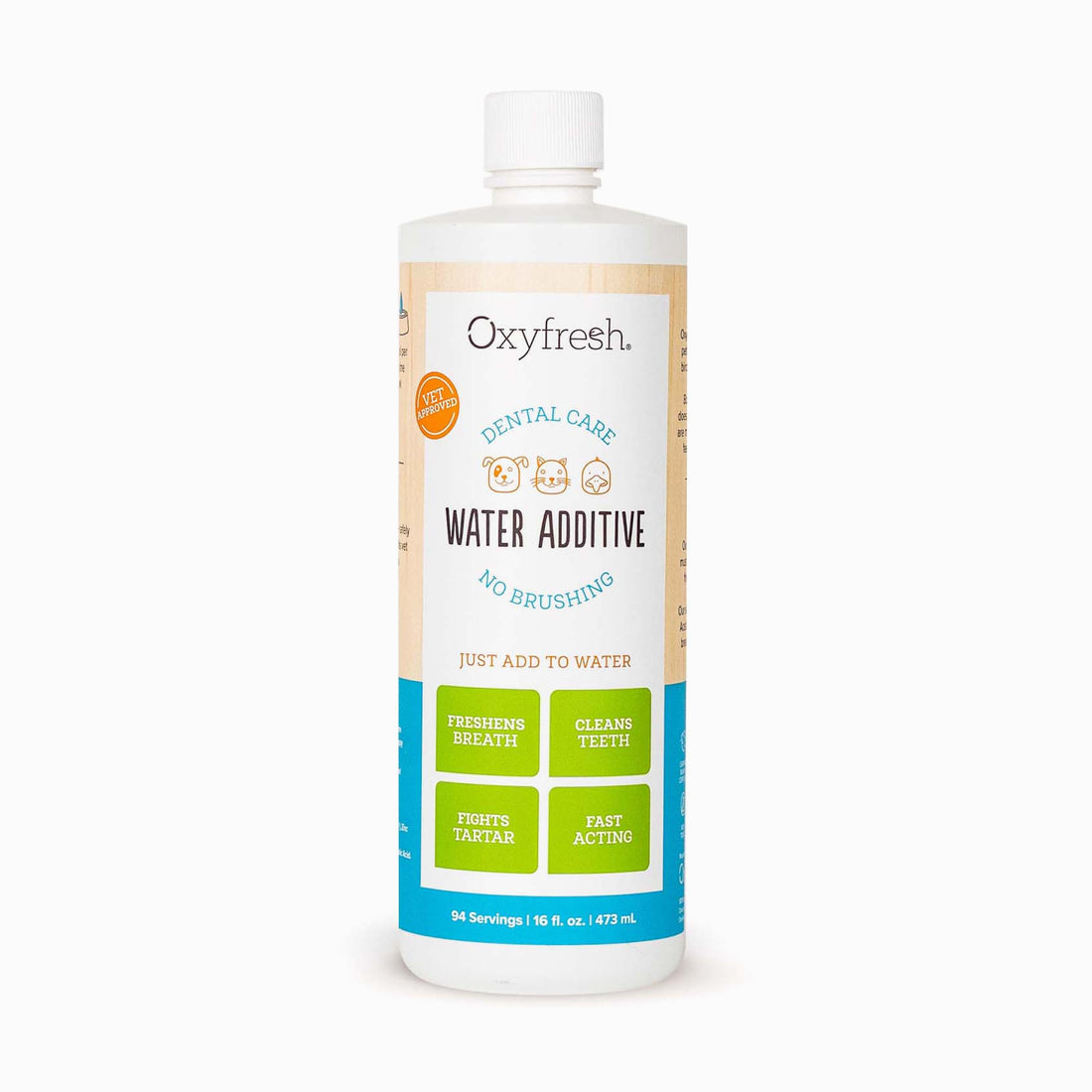 Oxyfresh Pet Dental Water Additive - 8oz & 16 fl. oz