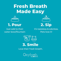 Oxyfresh Pet Dental Water Additive - 8oz & 16 fl. oz