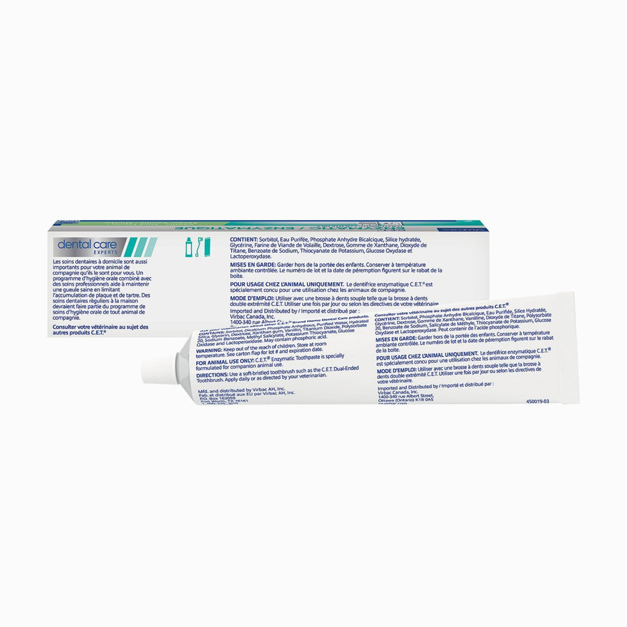 Cet Sample Toothpaste Enzymatic Toothpaste For Dogs – HealthySmiles Store